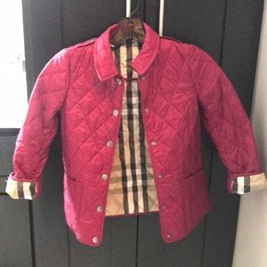 Burberry girls coat